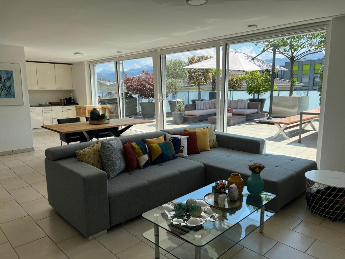Apartmán Atikka, Atico, Penthouse Lucern Exteriér fotografie
