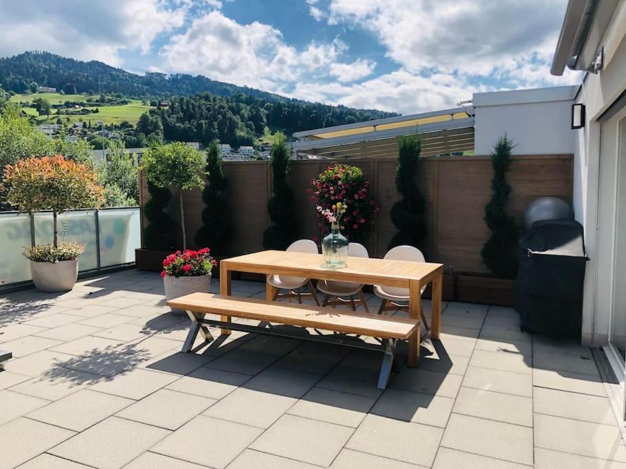 Apartmán Atikka, Atico, Penthouse Lucern Exteriér fotografie
