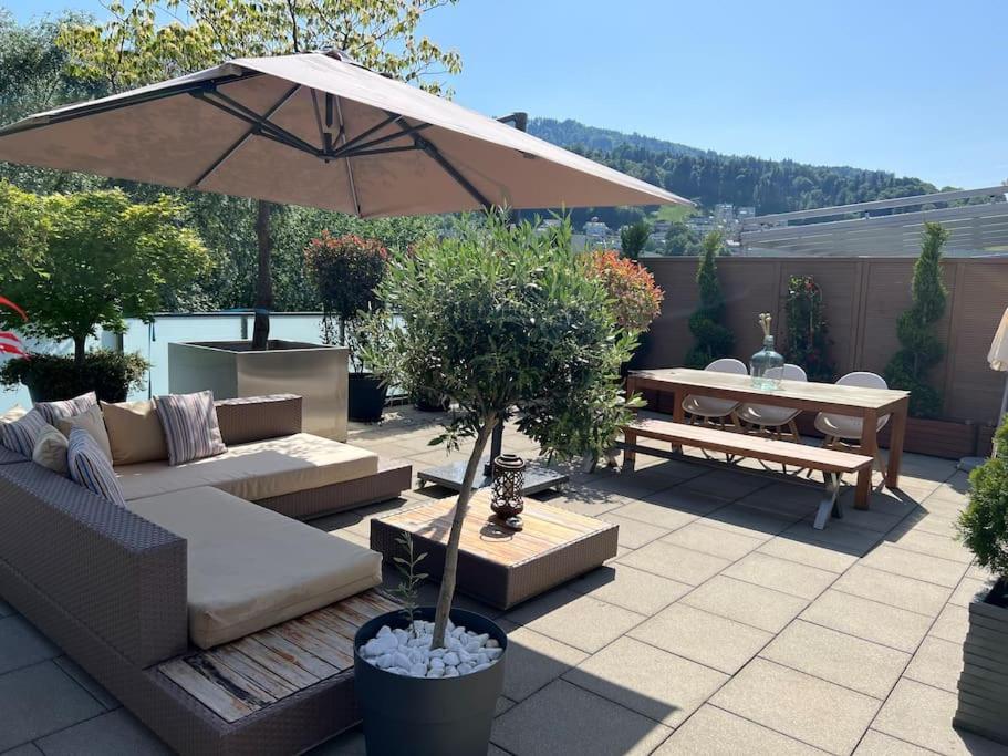 Apartmán Atikka, Atico, Penthouse Lucern Exteriér fotografie